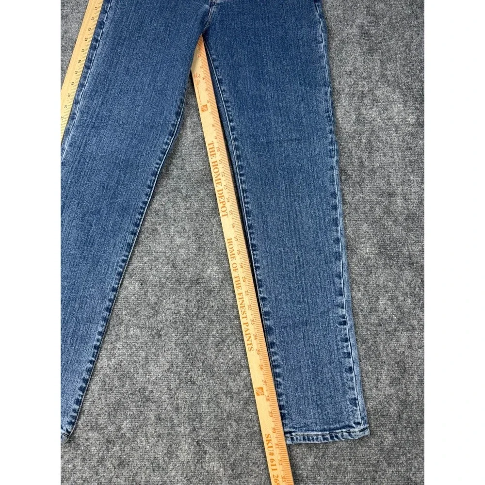 Parasuco Extreme Fit Womens High Rise Slim Leg Jeans Blue Medium Wash 30x32 NWT